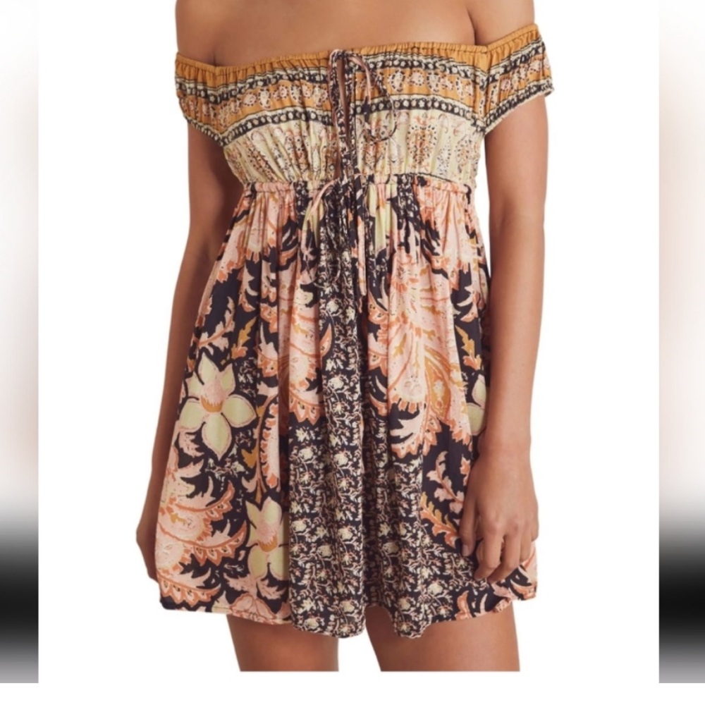Free People - Intimately Boho Off The Shoulder Mini Dress